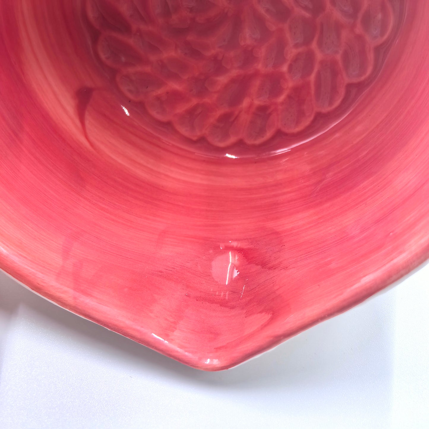 Ceramic Herb Peeling Bowl for Separating Leaves and Stems