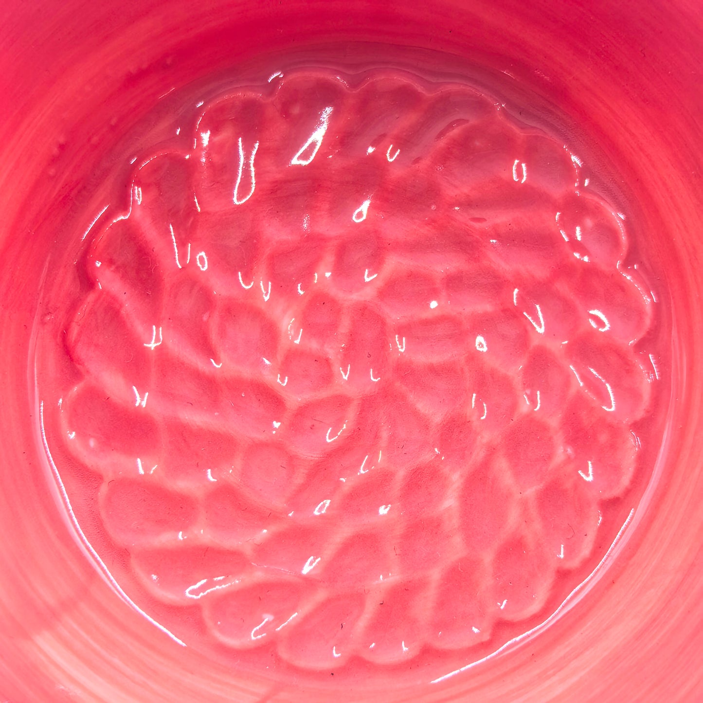 Ceramic Herb Peeling Bowl for Separating Leaves and Stems