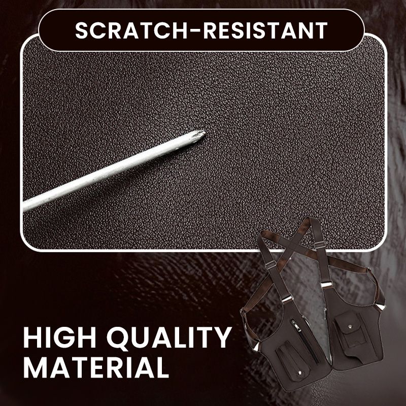 Underarm Anti-Theft Bag with Double Storage Pouch & Phone Wallet Pocket