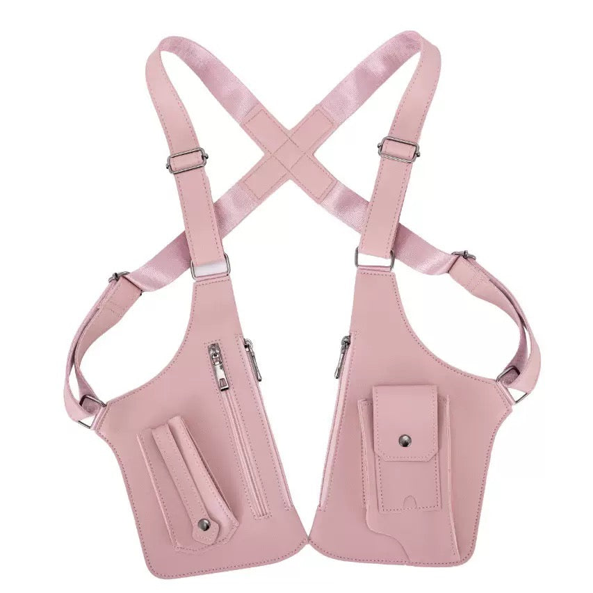 Lacfinsien Underarm Anti-Theft Bag with Double Storage Pouch & Phone Wallet Pocket