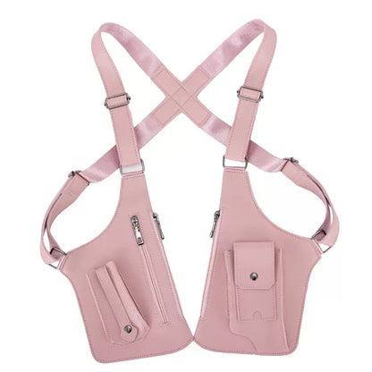 Lacfinsien Underarm Anti-Theft Bag with Double Storage Pouch & Phone Wallet Pocket