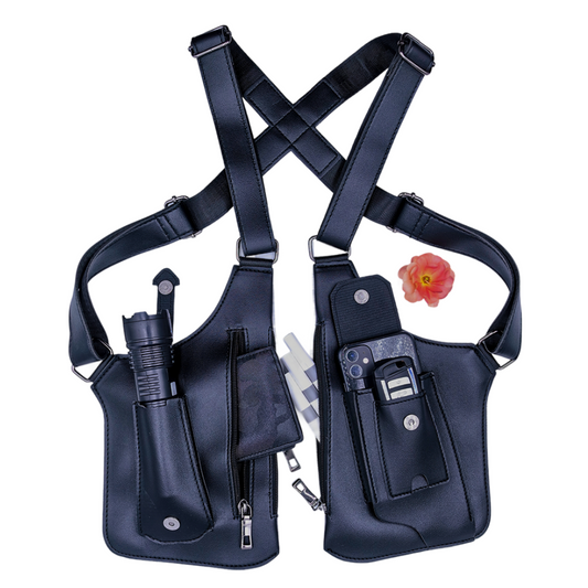 Underarm Anti-Theft Bag with Double Storage Pouch & Phone Wallet Pocket